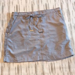 White House Black Market Grey Skirt Size 10